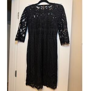 Just Taylor Lace Knee Length Dress